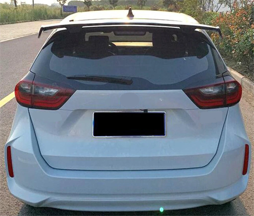 Factory Style Rear Fiber Spoiler Wing for Honda Fit Jazz Hatchback (2014-2019)