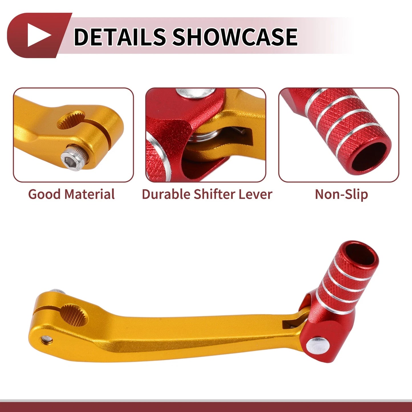 Gold Tone Shifter Lever for Honda CRF150F (2003-2017)