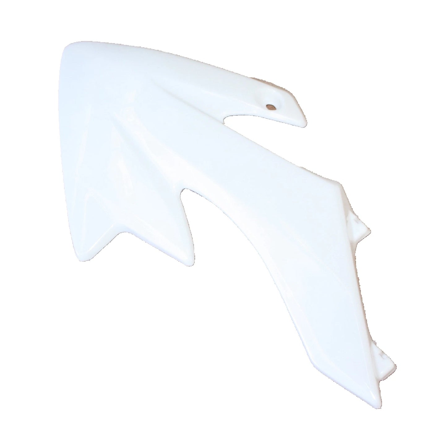 White Plastic Front Left Tank Side Guard Fender for CRF50 (2004-2023)