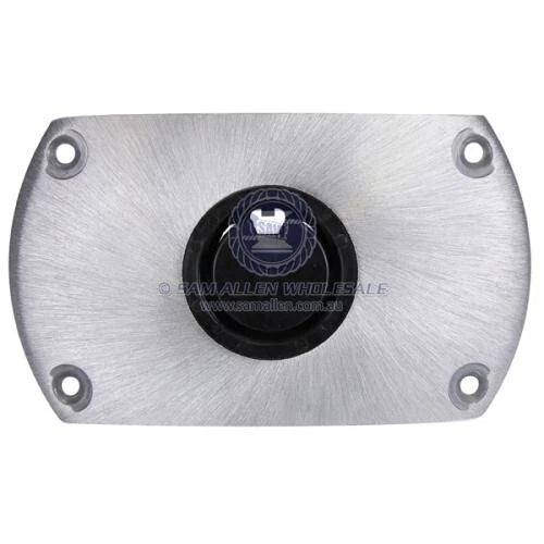 Boat Pedestal Spare Base for Plug-In Post Fits 60mm Round Post