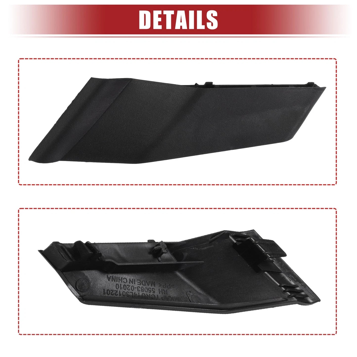 Front Right Windshield Wiper Cowl Cover for Toyota Corolla (2014-2019)