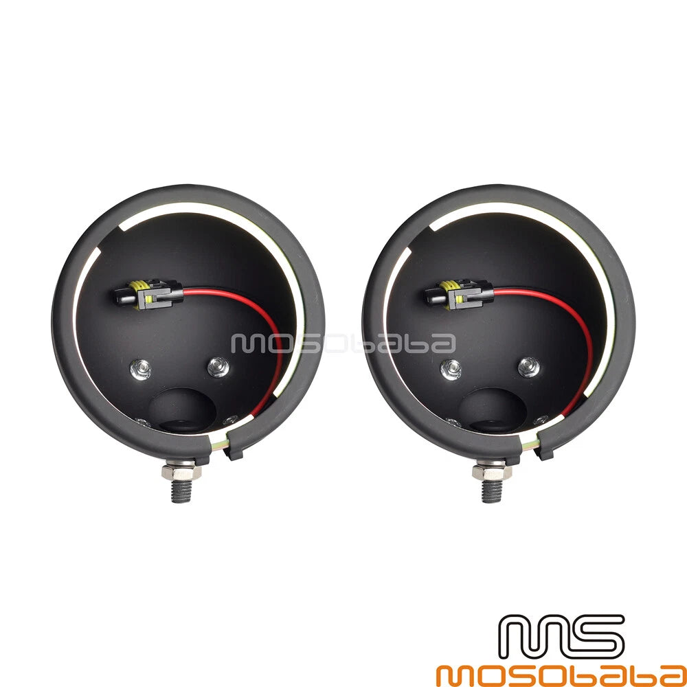 Auxiliary Fog Light Bucket Housing For Harley Street Glide FLHX FLHXS (2016)