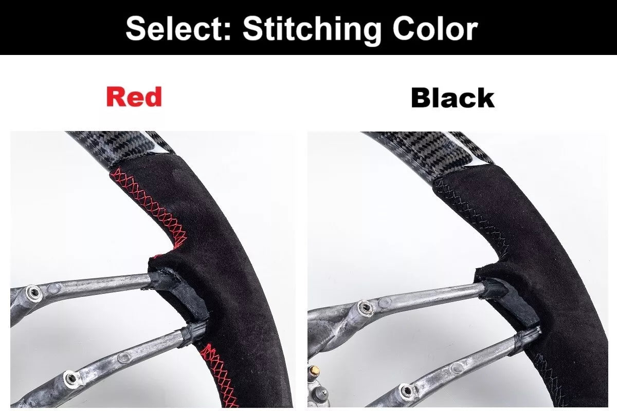 Silver Carbon Steering Wheel for BMW F20 F21 F22 F23 F30 F31 F34 F35 (2012-2020)