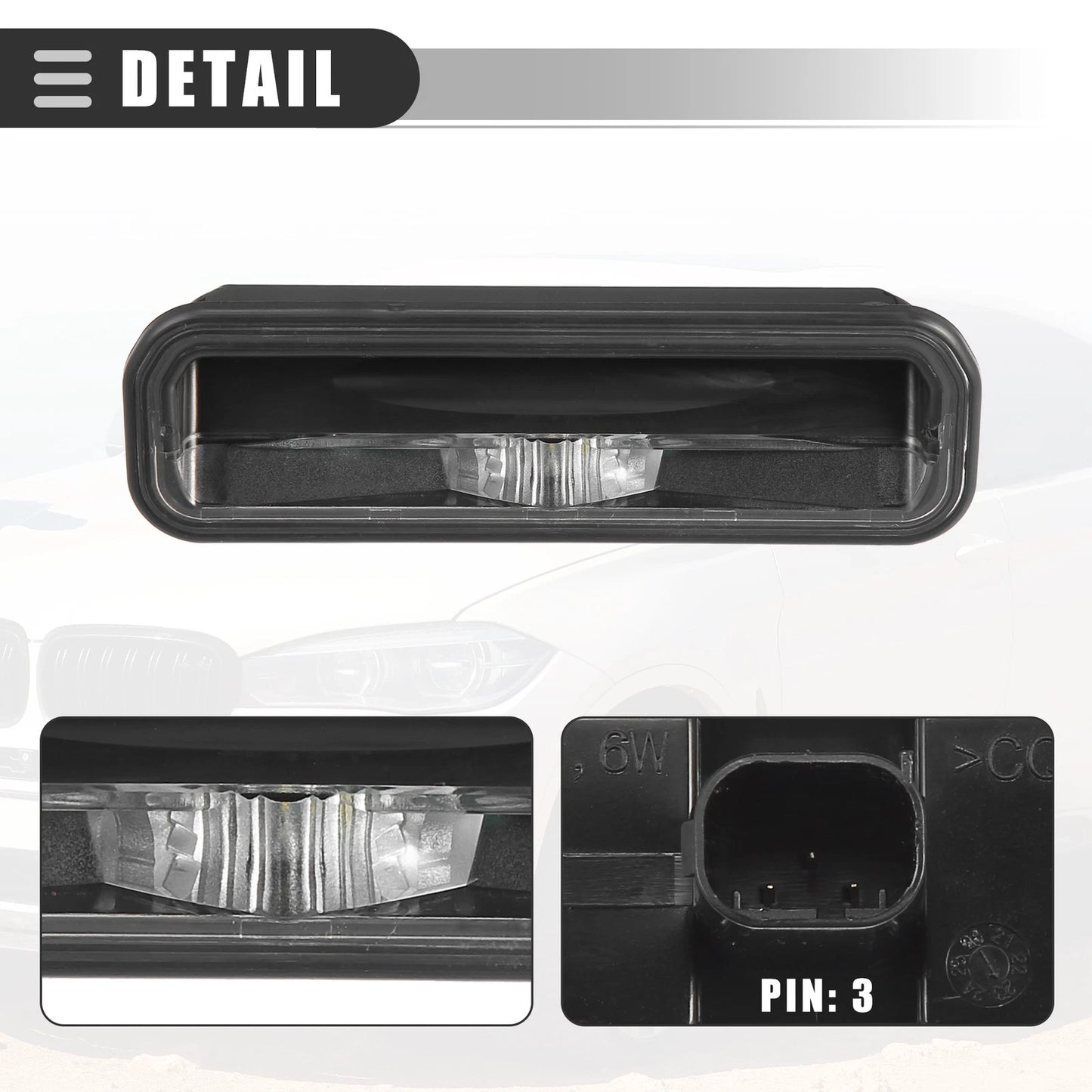 Trunk Lid Switch for Ford Focus 2001 (2001) - Plastic, Black