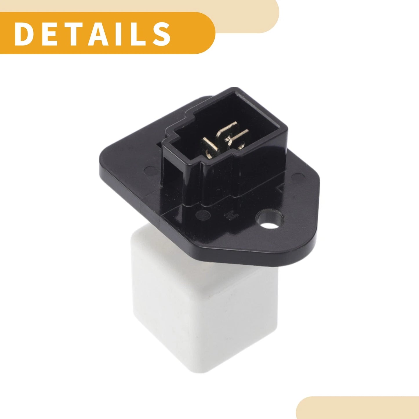 HVAC Blower Motor Resistor (Fits Various Years) - 1 x PC