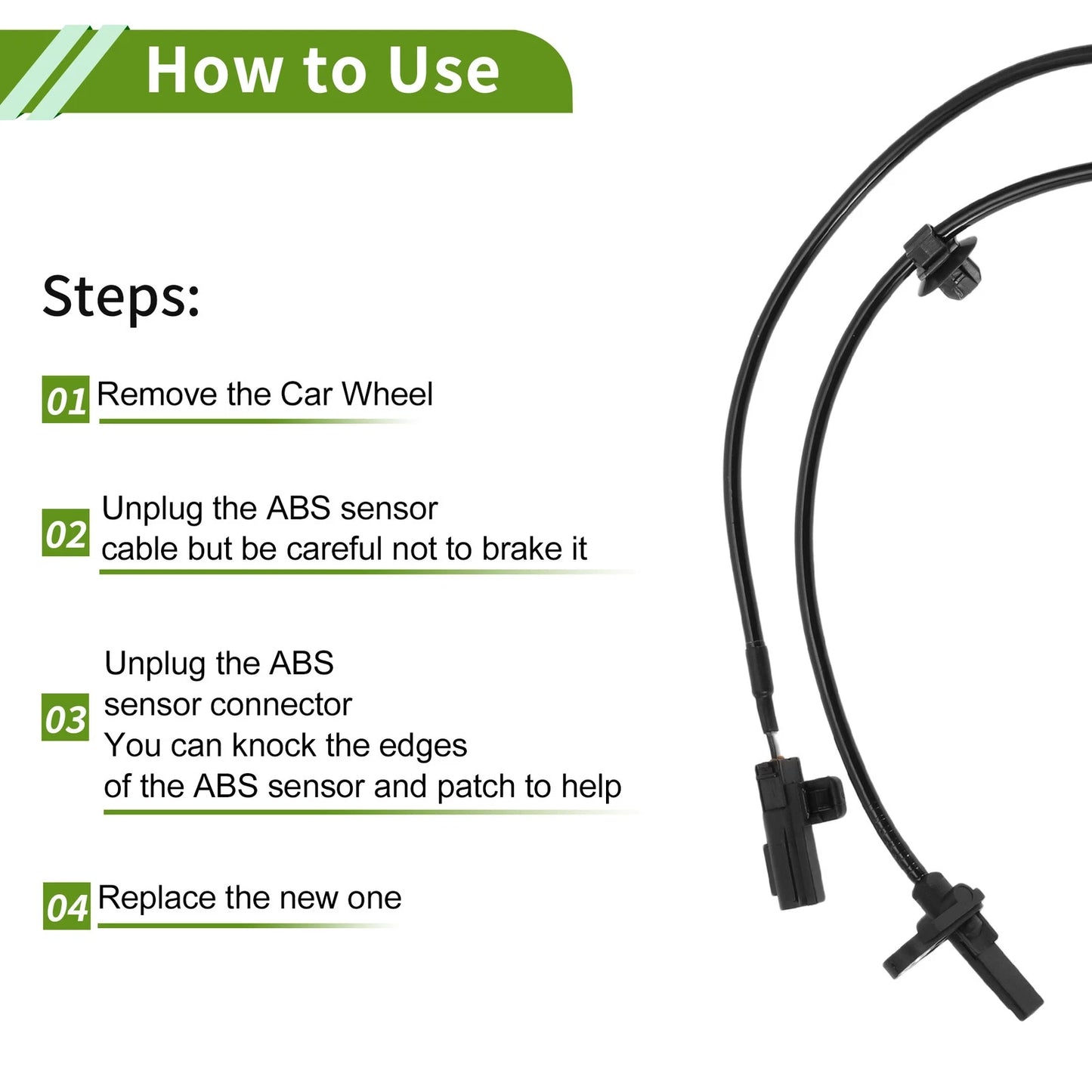 ABS Wheel Speed Sensor for Toyota Corolla X (2014-2019)