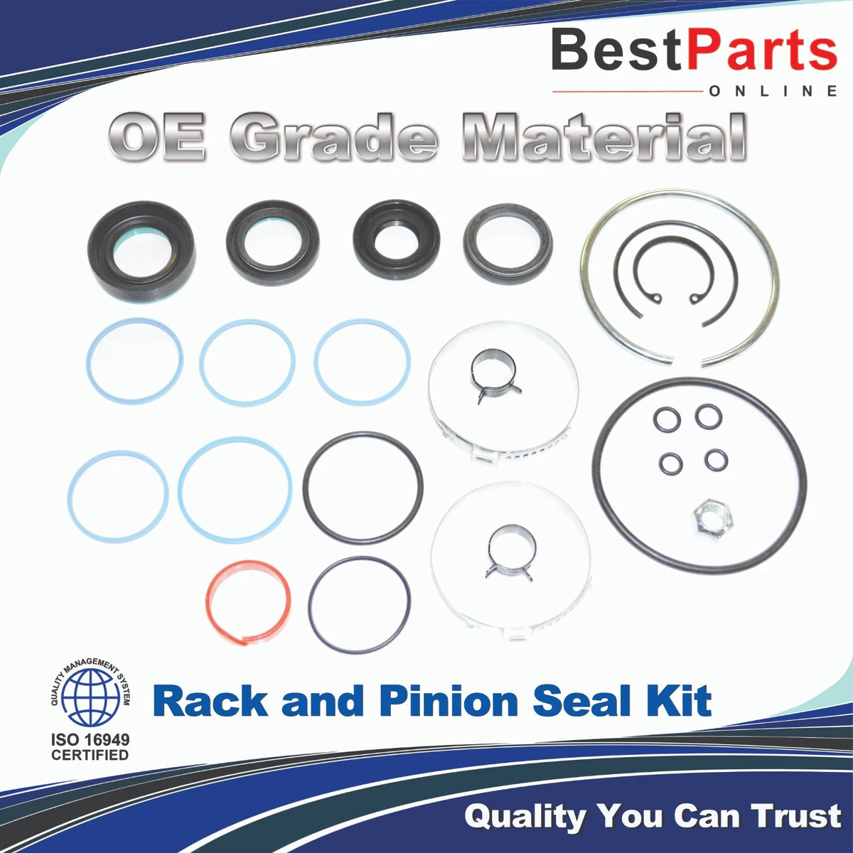 Power Steering Rack and Pinion Seal for Cadillac DTS (2006–2011)