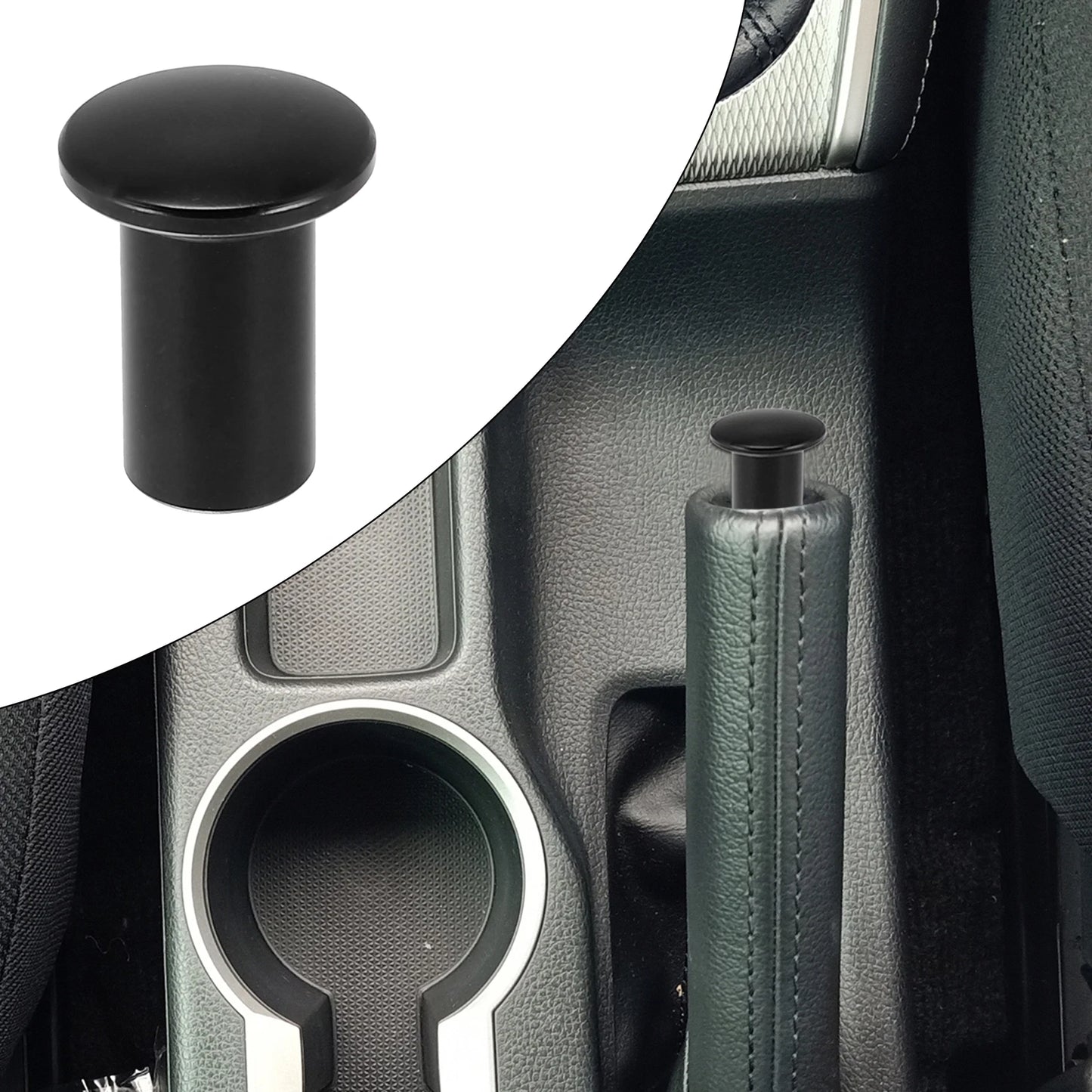Black Handbrake Spin Knob Button for Toyota 86, Scion FR-S, Subaru BRZ