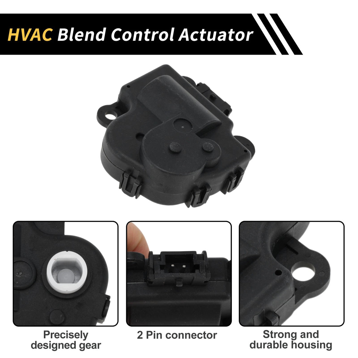 HVAC Heater Blend Door Actuator for Chevrolet Malibu (2006-2007)