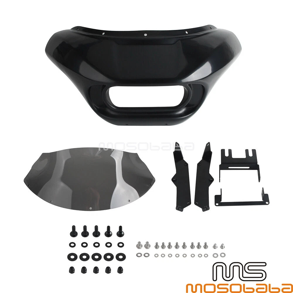 9" Windshield for Harley Softail Fat Bob 114 FXFBS FXFB (2018-2024)