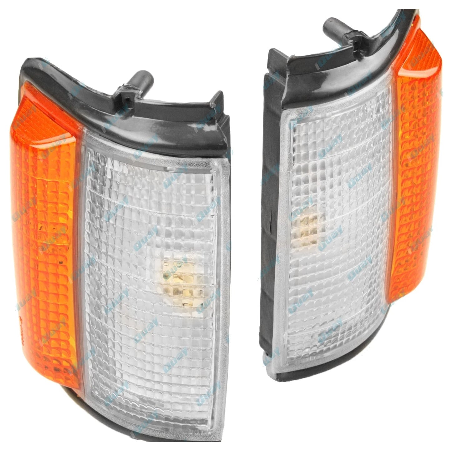 LH & RH Corner Indicator Park Lights Pair for Toyota Hilux 2WD (1983-1988)