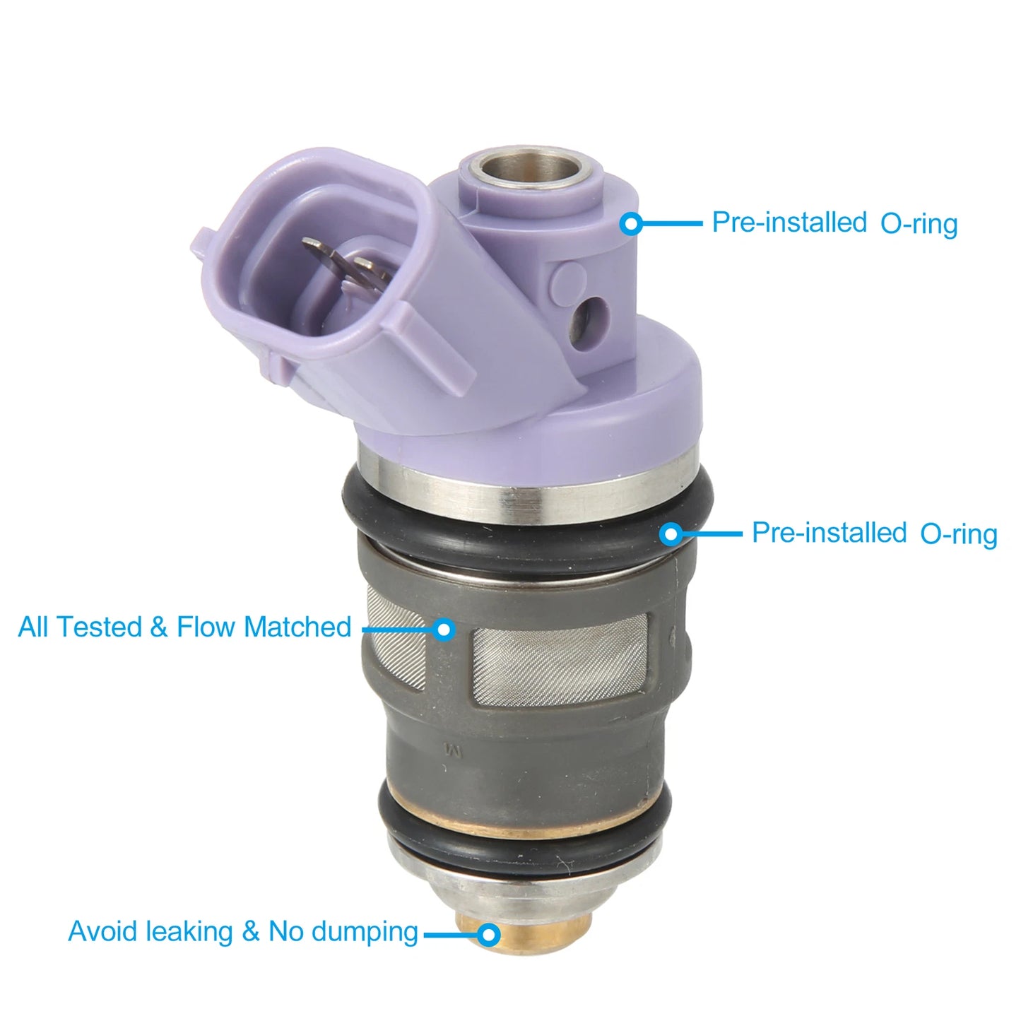 4 x Fuel Injector Nozzle for Toyota Previa (1991-1996)