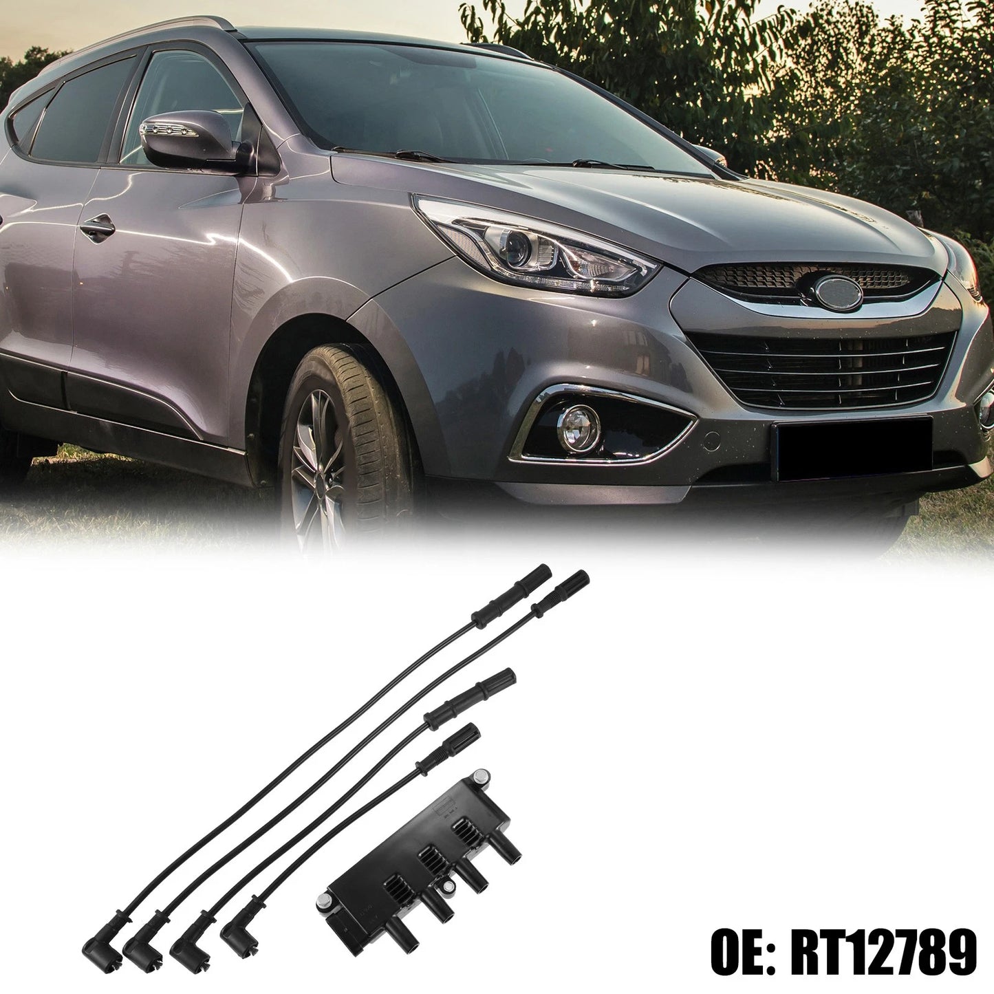 Ignition Coil for Fiat 500, Grande Punto, Ford Ka, Alfa Romeo MiTo (2007-2019)