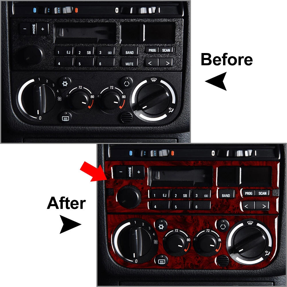 AC Climate Control Panel Cover Trim for BMW 3 Series E36 (1994-1996)