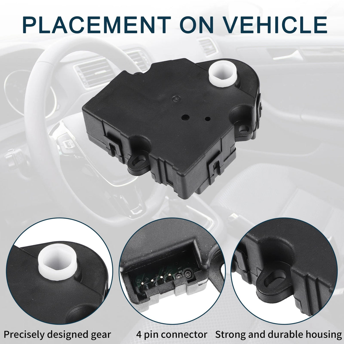 2 x HVAC Heater Blend Door Control Actuator for BUICK CENTURY (1997–2005)