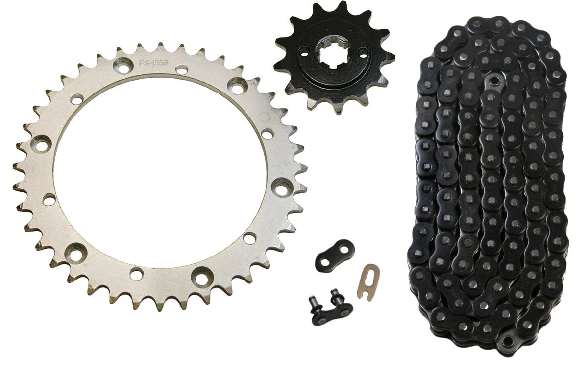 Black 520x92 O-Ring Drive Chain & 13/40 Sprockets for Yamaha Blaster 200