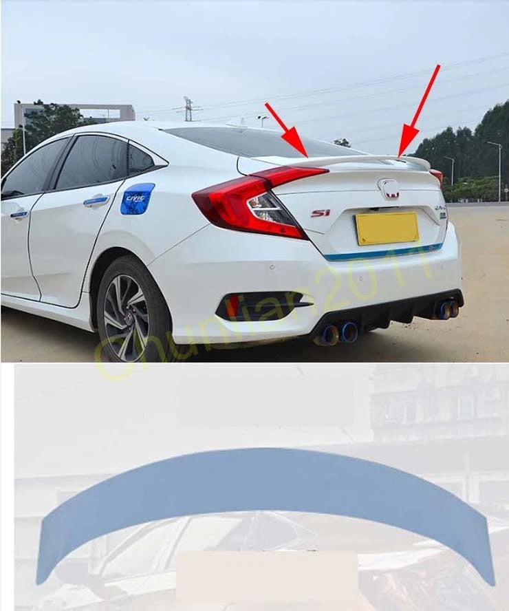 Boot Spoiler Wing for Honda Civic 2016-2021 (2016-2021)