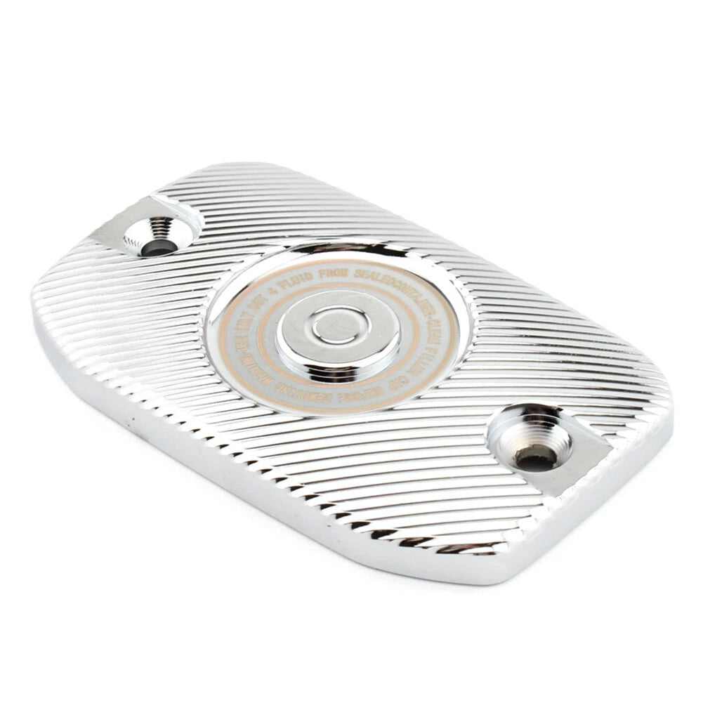 Brake Front Reservoir Master Cylinder Cover Cap for Harley X350 (2023) Chrome