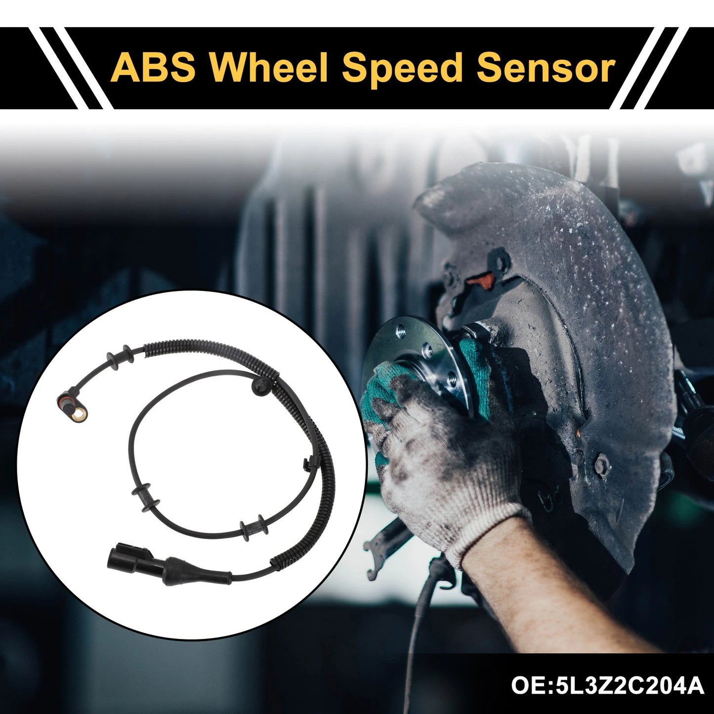 ABS Wheel Speed Sensor for Ford F-150 2005-2008 Front Left & Right