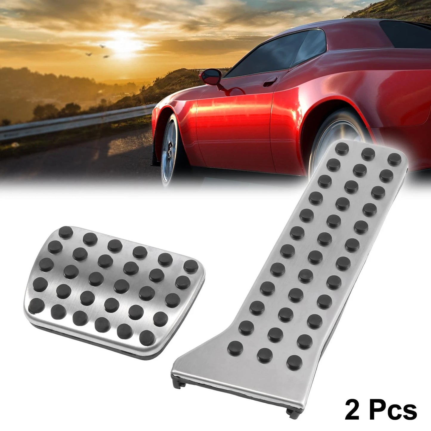 Automatic Transmission Brake Gas Pedal Pad Covers for Mazda