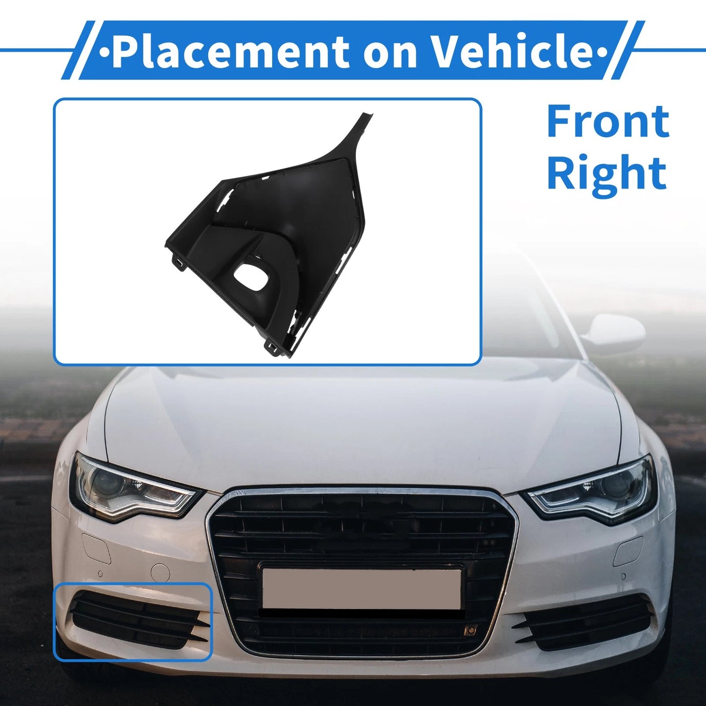 1 Pc Car Front Right Fog Light Grill for Buick Encore GX (2020–2023)