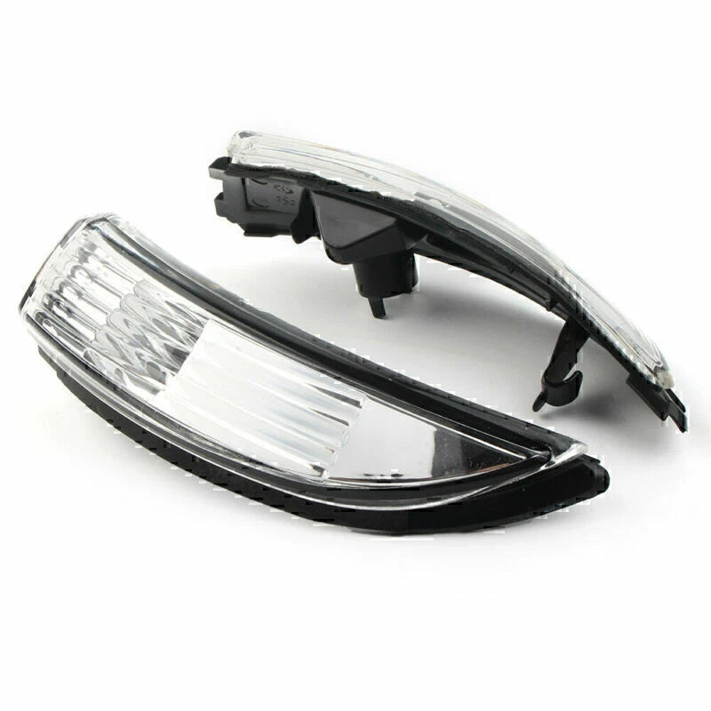 Pair Side Rear View Mirror Turn Signal Lights for Ford Fiesta (2009-2015)
