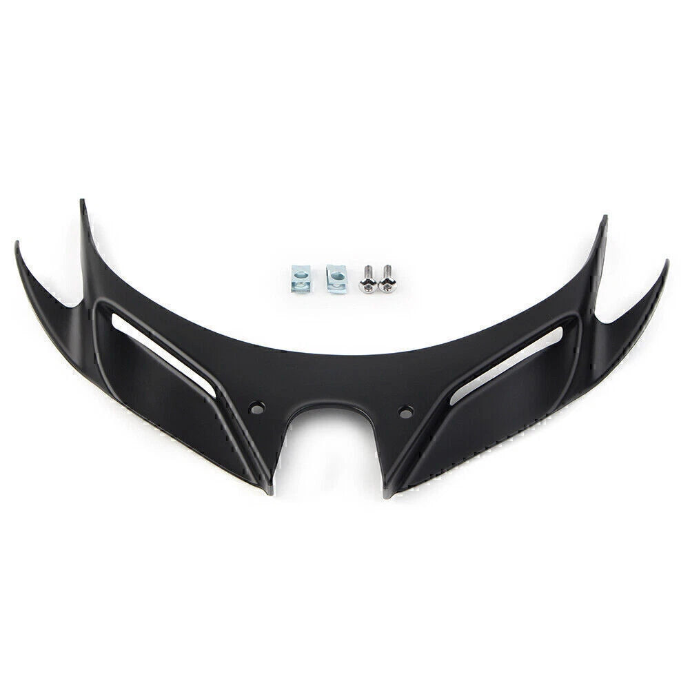 Motorcycle Winglets Front Beak Nose Extender for Kawasaki Ninja 250 400 (18-21)
