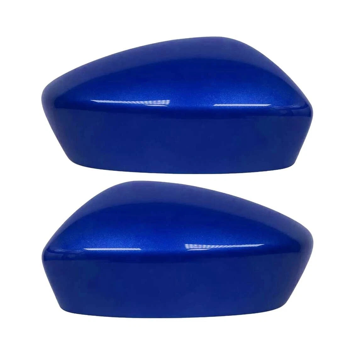 Blue Left & Right Side Rear View Mirror Covers for Mazda CX-5 2013-2014
