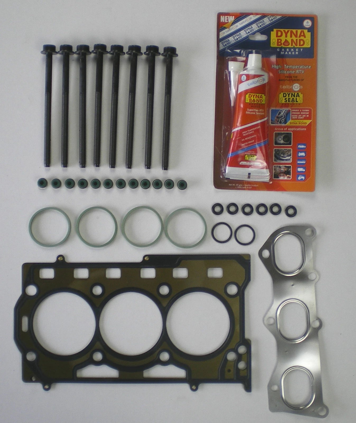 HEAD GASKET SET BOLTS for POLO FABIA IBIZA ROOMSTER CORDOBA PRAKTIK RAPID 1.2 12V