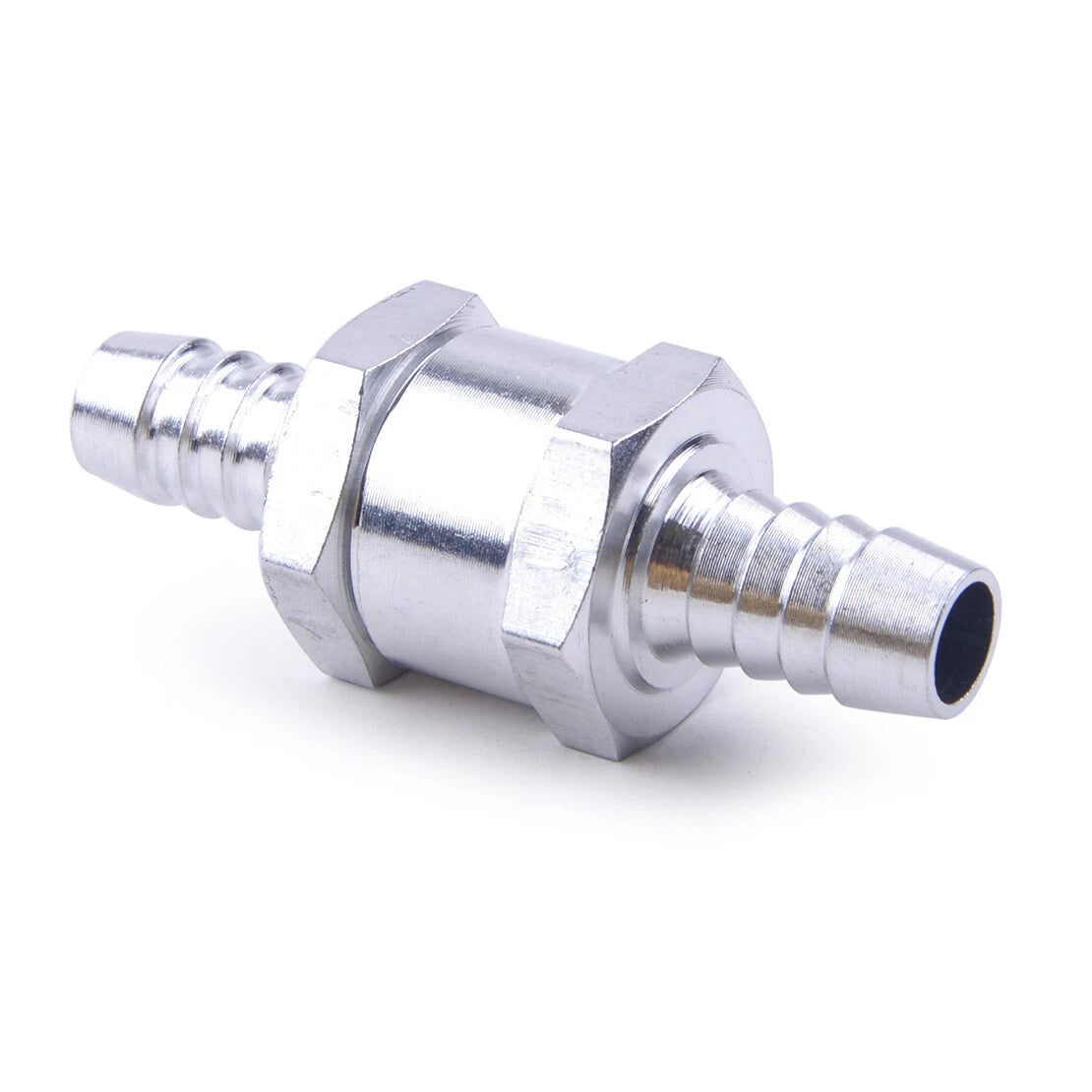 10mm 3/8" Aluminium Alloy Fuel Non-Return Check Valve for Petrol Diesel Oil