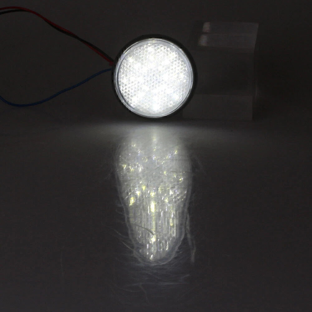 LED Reflector Tail Brake Stop Marker Lights for Universal Auto