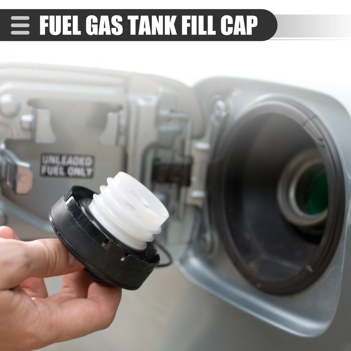 Gas Cap for Subaru Outback (2010-2012) Plastic Black