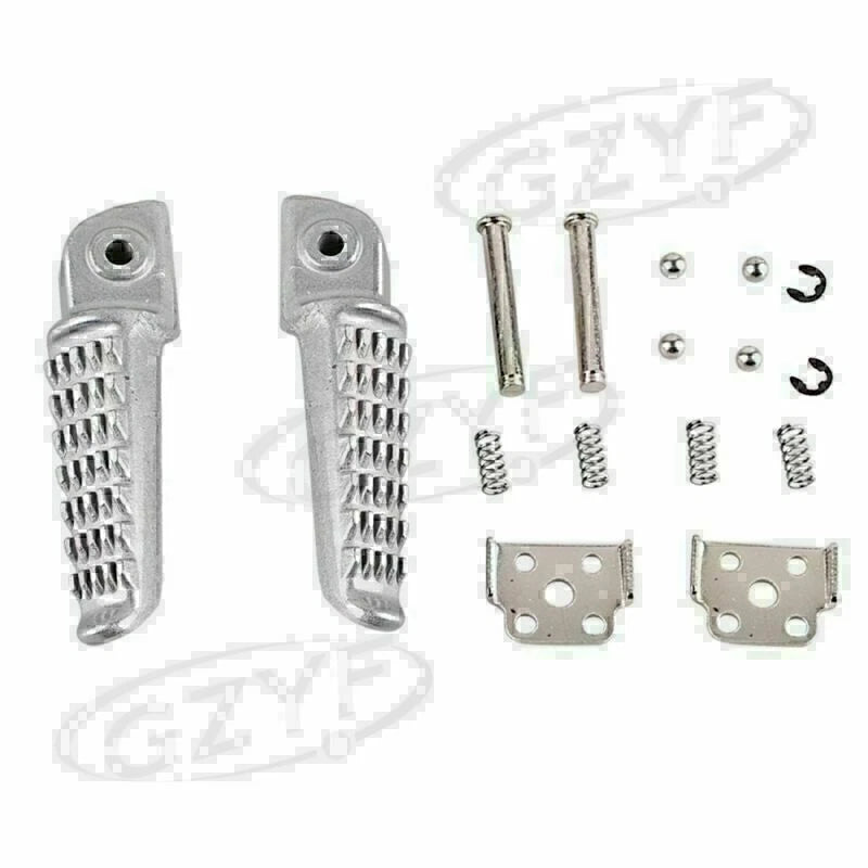 Rider Rear Footrests Footpegs for Kawasaki ZZR1400 ZX14 (2006-2013)