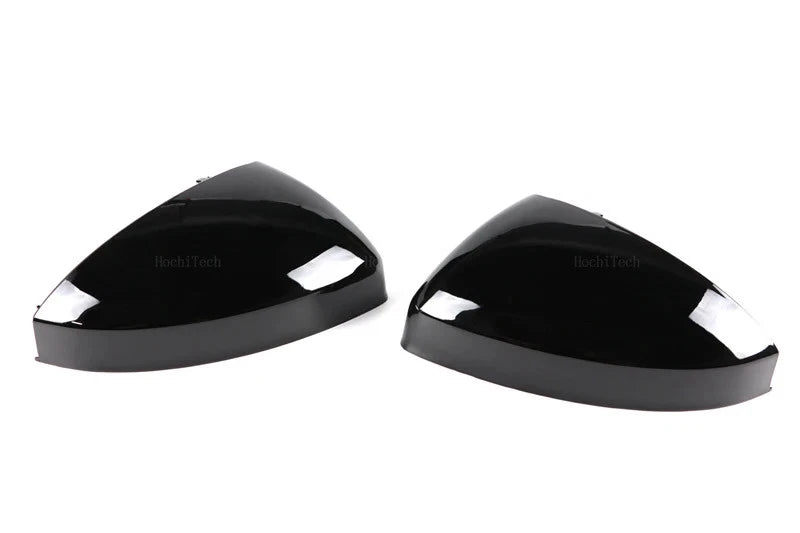 Gloss Black Side Wing Mirror Caps w Lane Assist for Audi TT TTS (2014–2023)