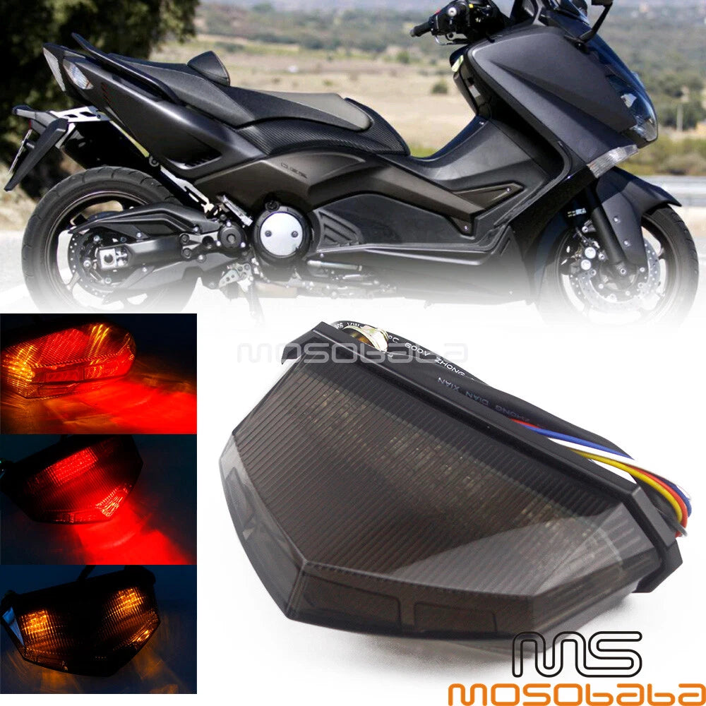 Universal LED Tail Light Turn Signals Brake Lights for Harley Honda Suzuki Yamaha