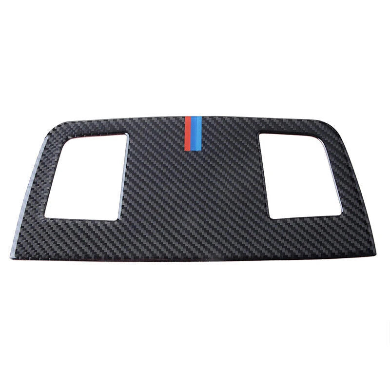 Carbon Fiber Dashboard Air Vent Outlet Cover Trim for BMW 3 Series E90 E92 (2005-2012)