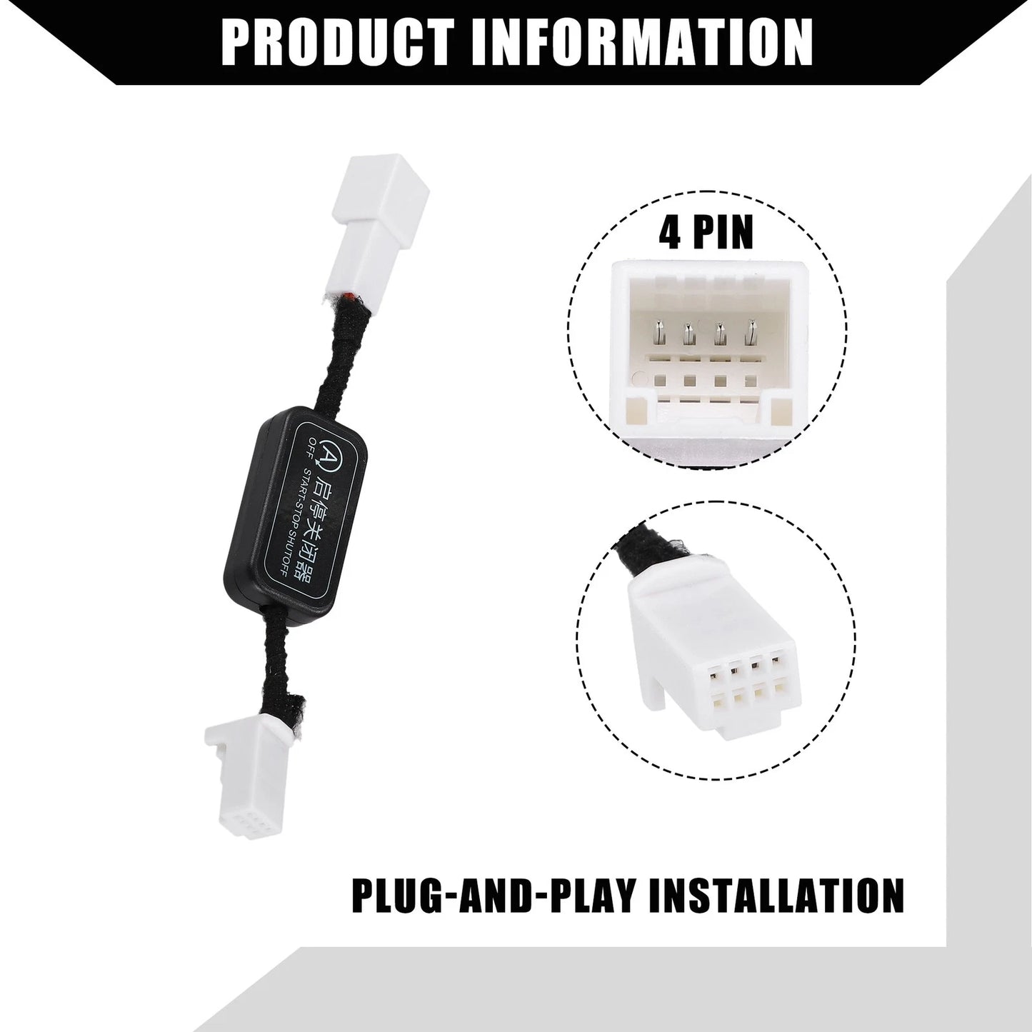 Auto Start Stop A-Off Cable for Toyota Highlander (2015-2021)