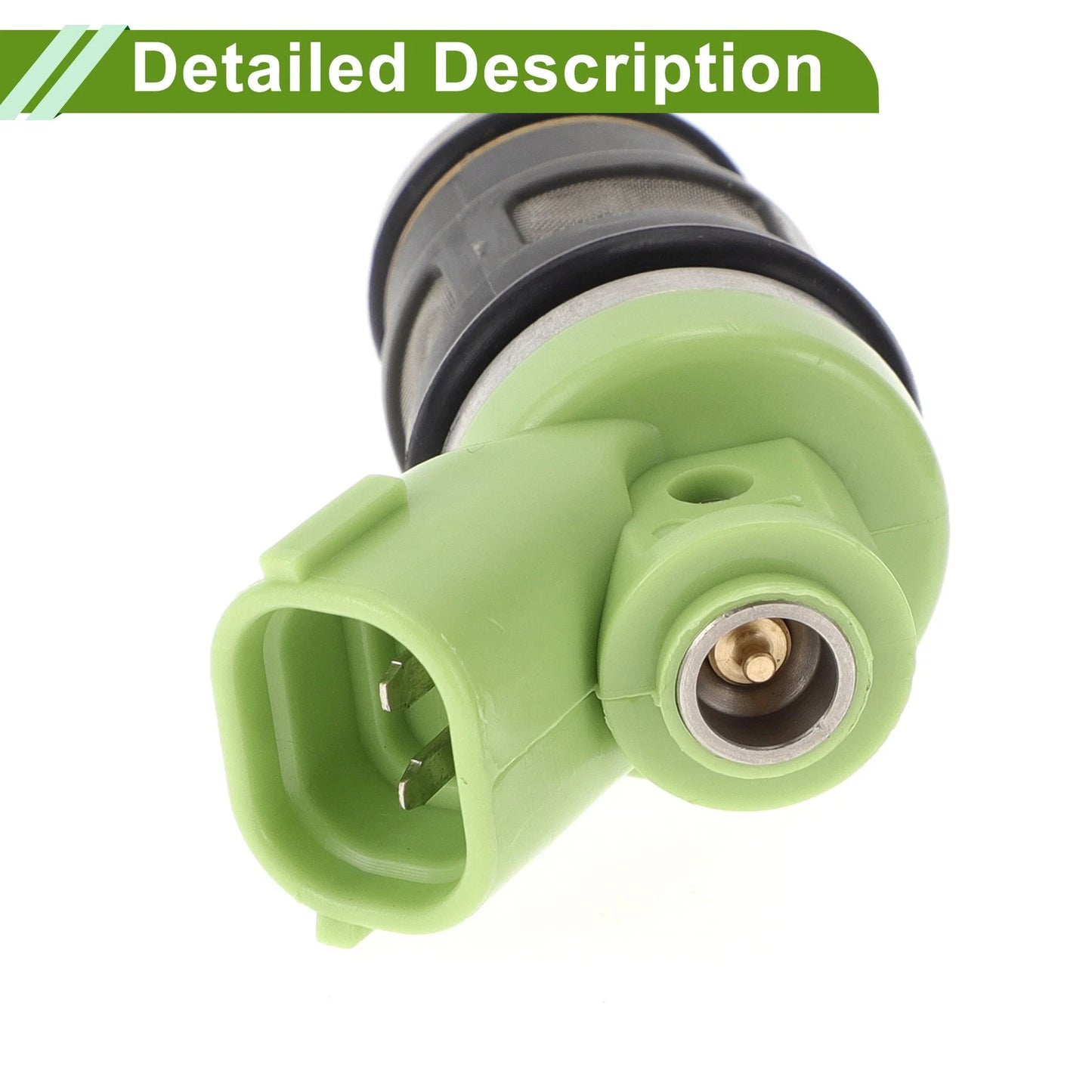 Fuel Injector 1 Pcs Green for Toyota Hiace Van RZH10 KLH1