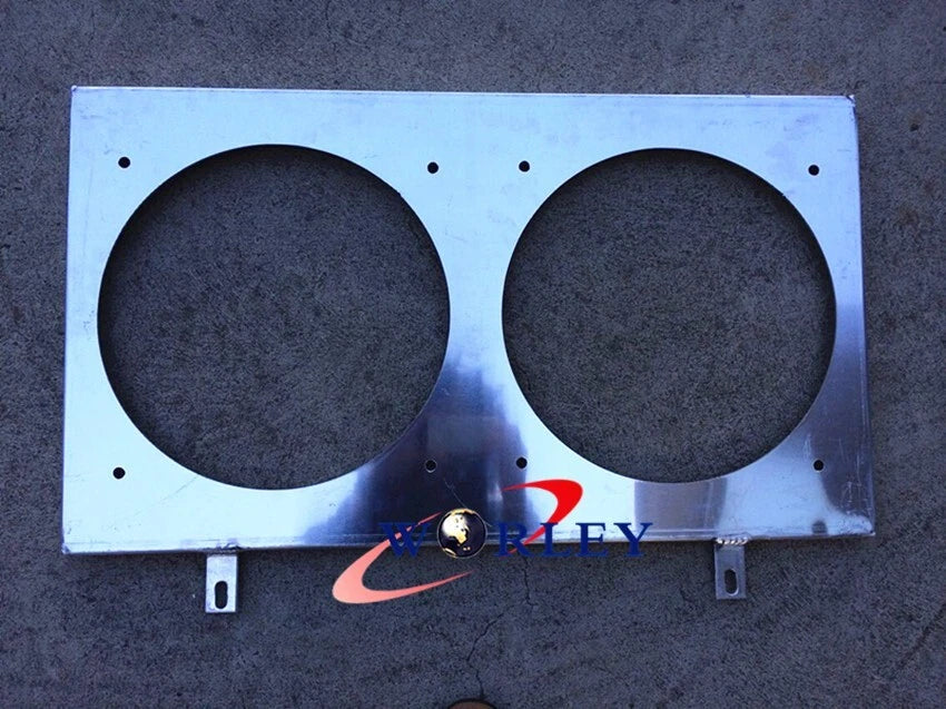 Aluminum Fan Shroud w/ Fans for Nissan Skyline S13 R32 (1989-1994)