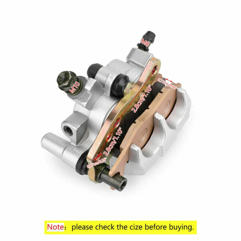 Left & Right Brake Calipers for Kawasaki KLF 300, 400, KVF 650 (1990-2004)