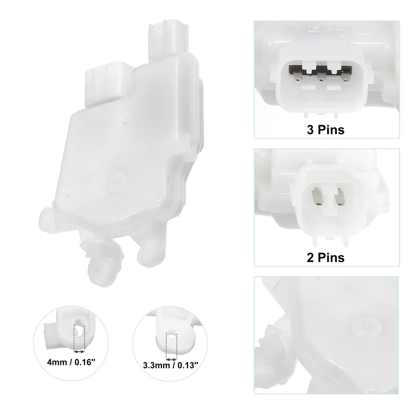 Left Door Latch Lock Actuator for Honda Odyssey (2018-2023) - 1 x White