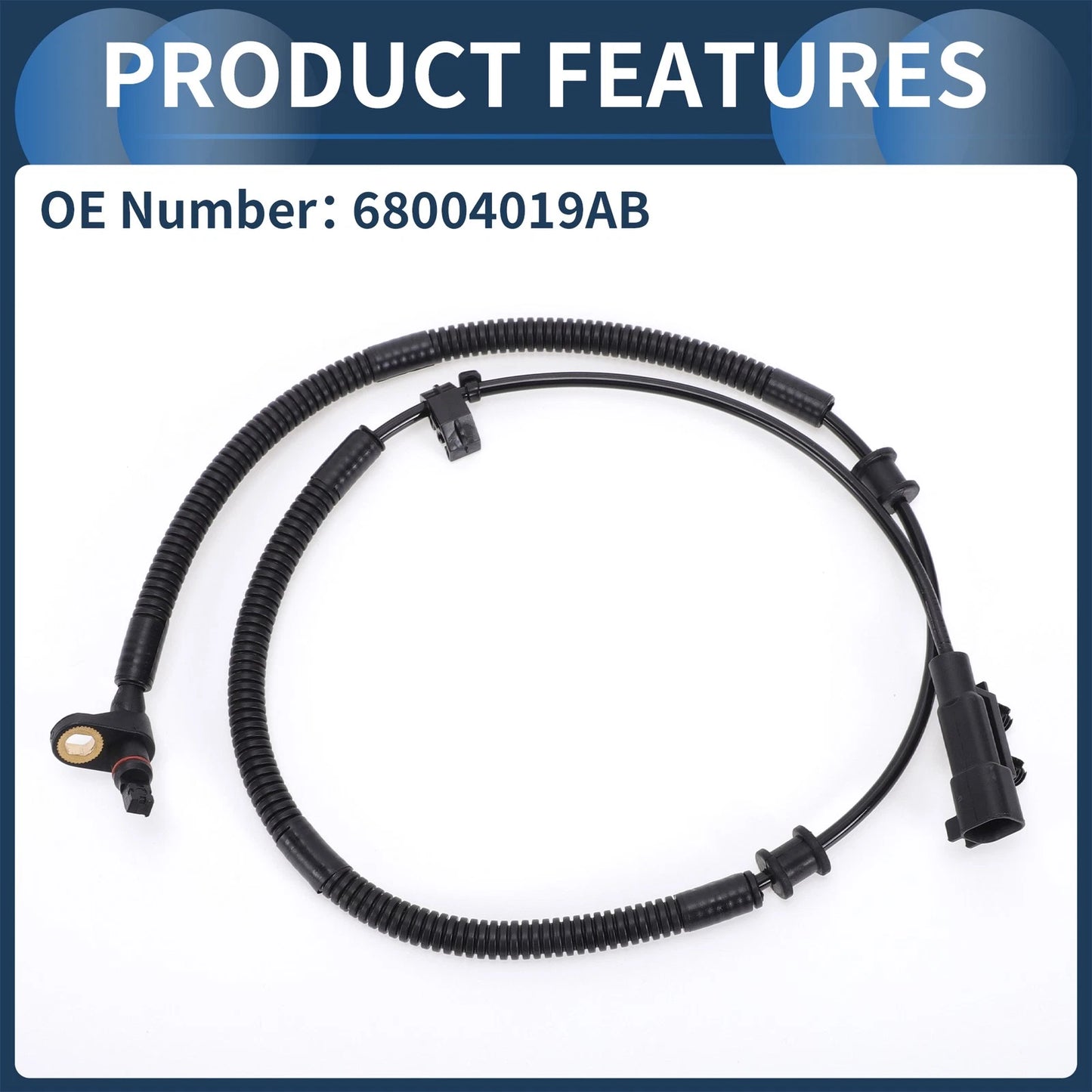 ABS Wheel Speed Sensor for Dodge Nitro Front Left/Right (2007-2011)