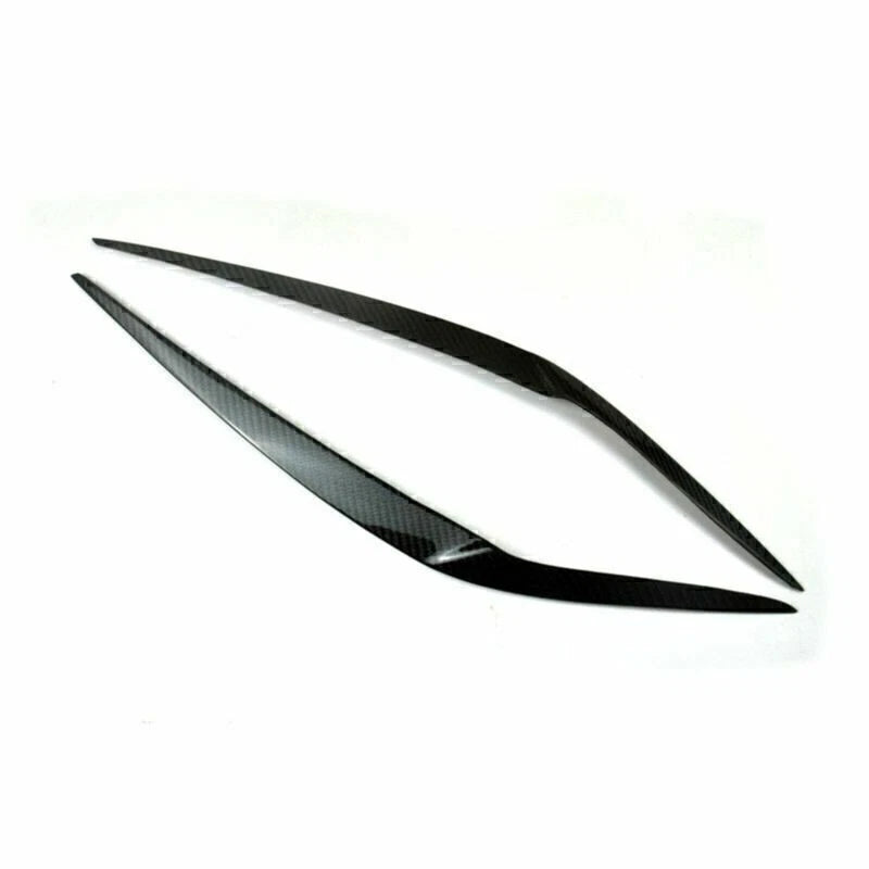 2 x Carbon Fiber Headlight Eyebrow Trims for BMW X3 F97 G01 (2018-2021)