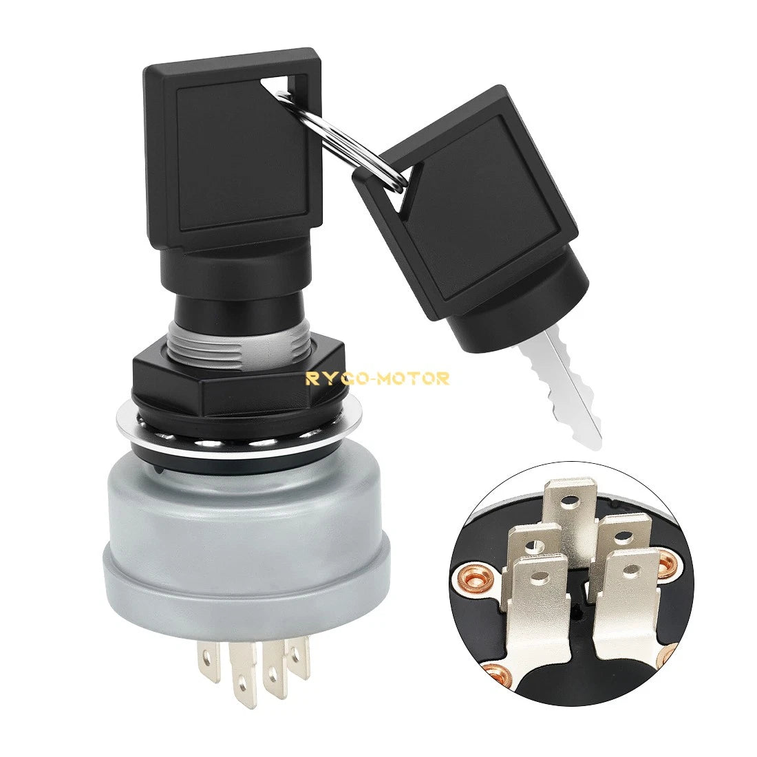 Ignition Switch w/ 2 Keys for Polaris Ranger 500 6x6 (1999–1999)