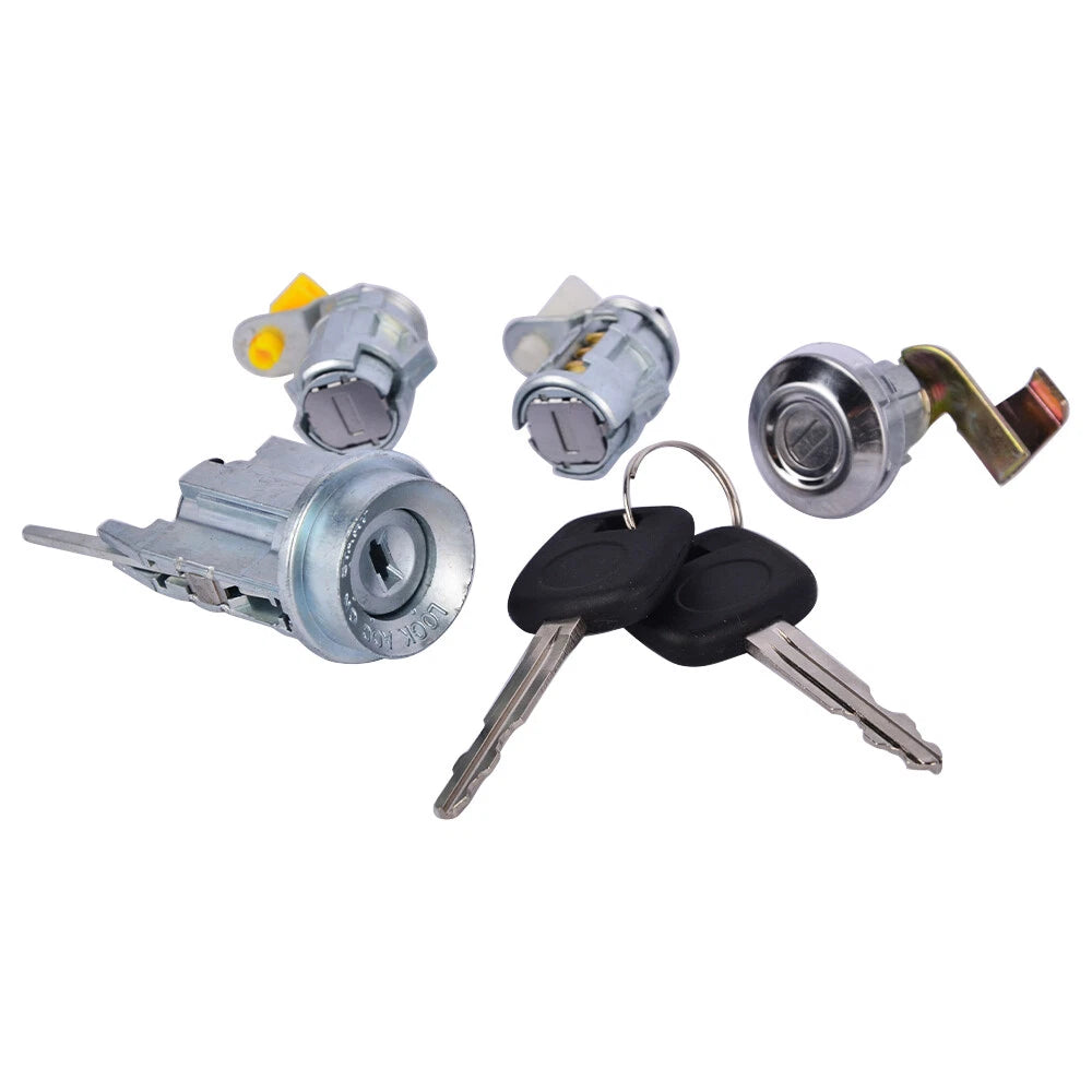2 x Ignition Door Locks & Gas Lock with 2 Keys for Toyota Pickup (1987–1997)