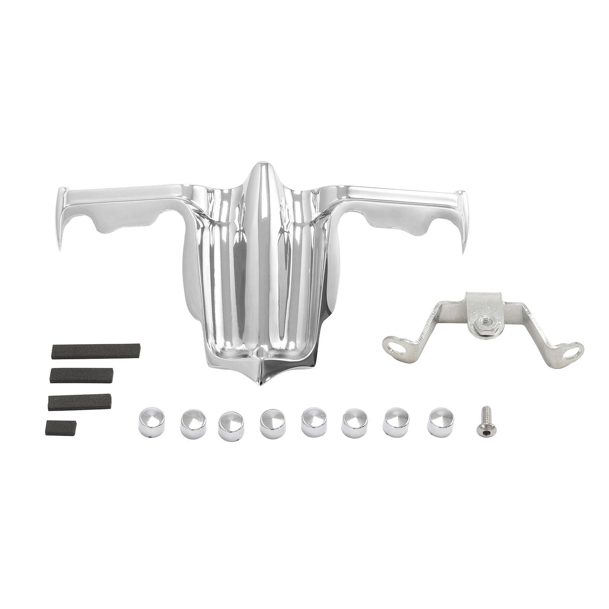 Chrome Tappet Block Accent for Harley Twin Cam Fat Boy Road King (1999-2017)
