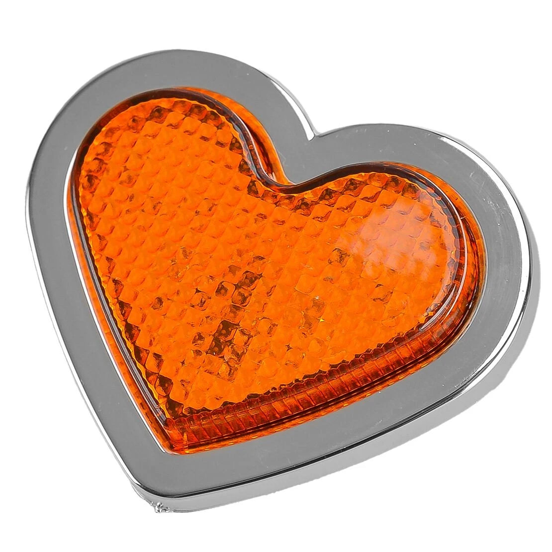 Heart Shaped Side Marker Light Assembly for Car - Compatible with Various Models
