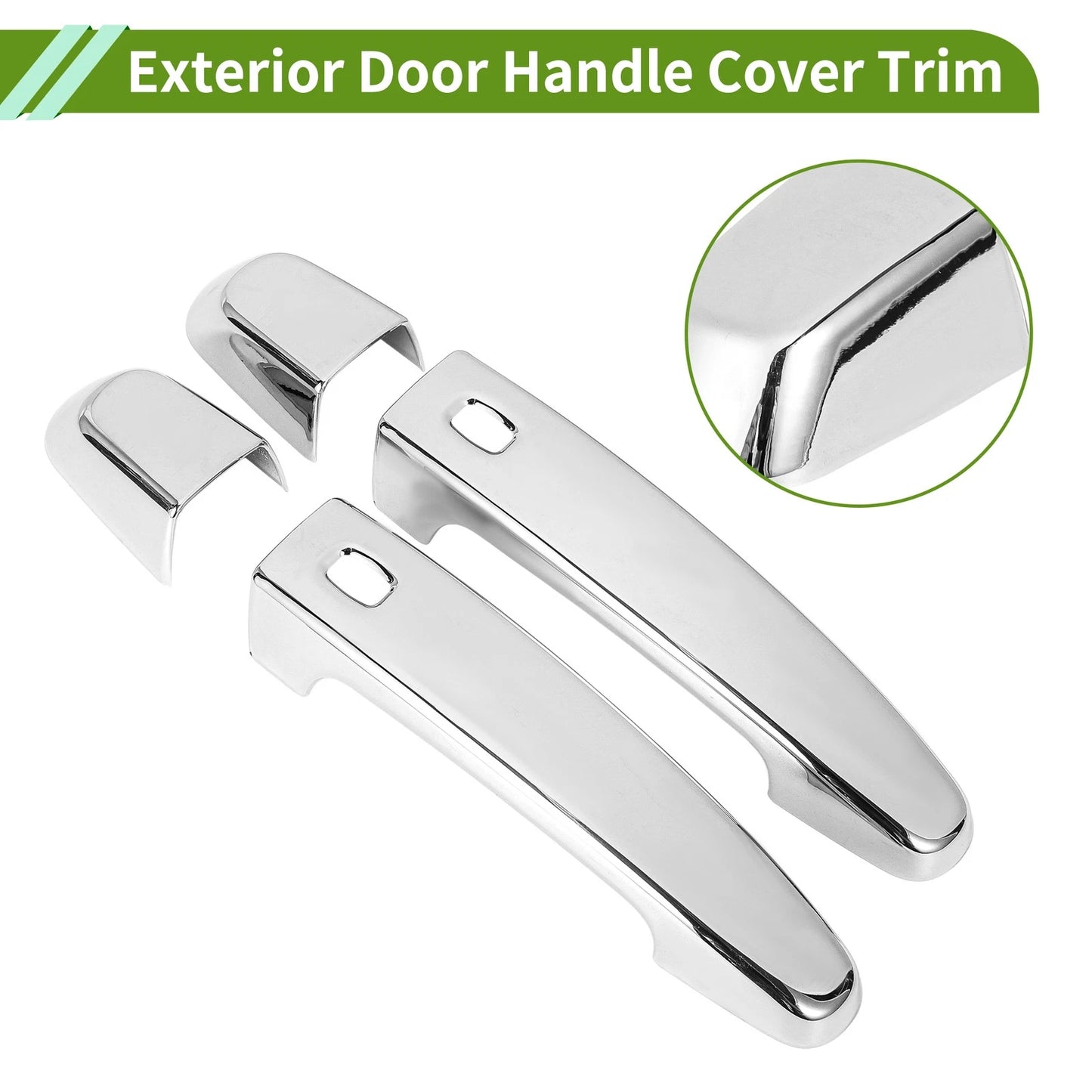 Exterior Door Handle Cover Trim for Chevrolet Camaro (2016-2023) Electroplated