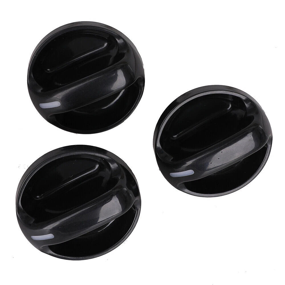 3PC AC Climate Control Knob for 2000-2006 Toyota Tundra (2000-2006)