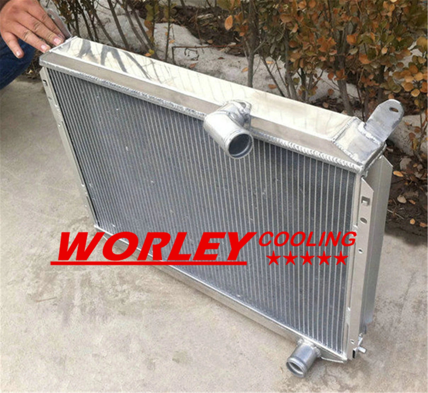 3 Row Aluminum Radiator for Nissan 300ZX 3.0L V6 (1984-1989)